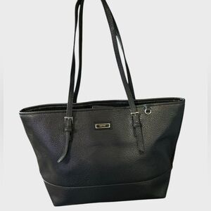 Nine West Black Minimalist Everyday Tote